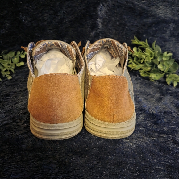 Skechers Relaxed Fit Men’s Size 11 Memory Foam Casual Lace-Up Shoes Tan - Picture 5 of 9